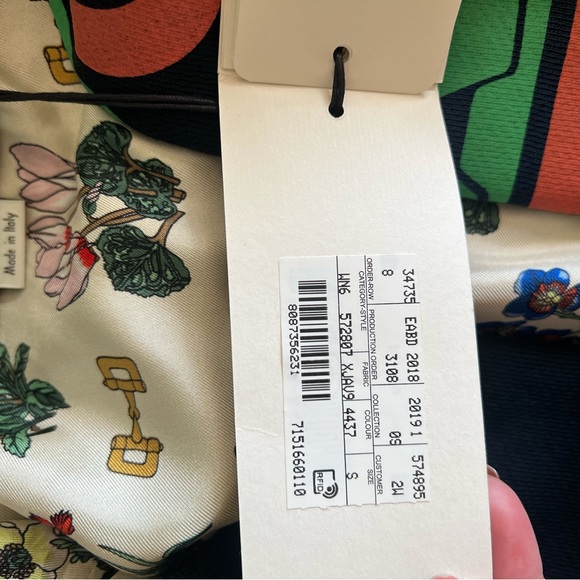 NWT Runway Gucci Women Coat French Terry Cotton Italy Size Small - Picture 5 of 11